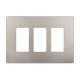 Elite Series SI8833 screwless wall plate with smooth modern finish