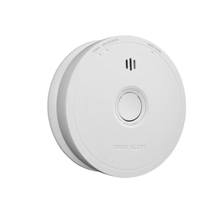brk-sm6w10-hardwired-photoelectric-smoke-alarm-front-view - Available at Electrical Marketplace
