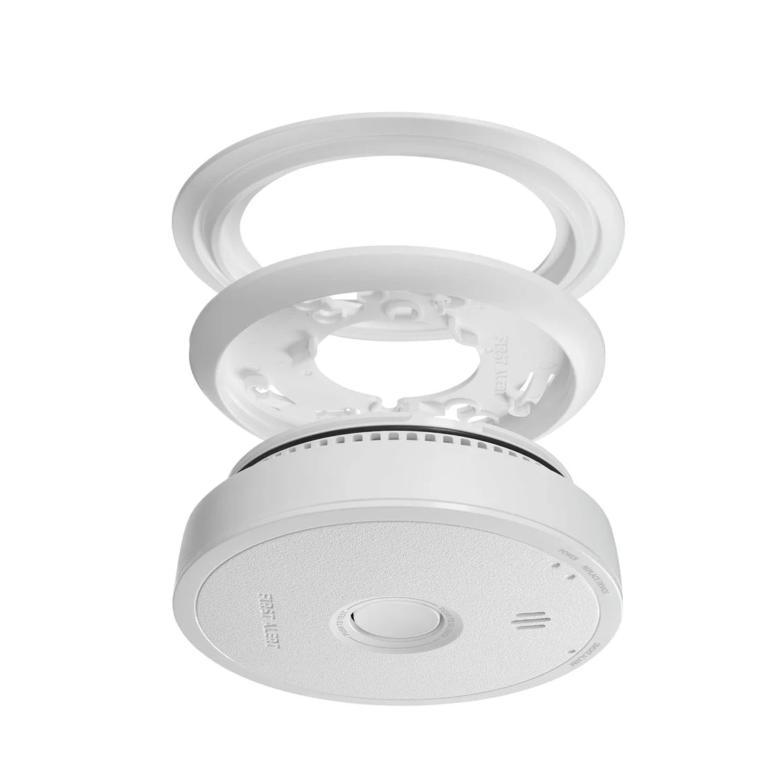 sm6w10-hardwired-smoke-alarm-with-trim-ring-and-mounting-bracket