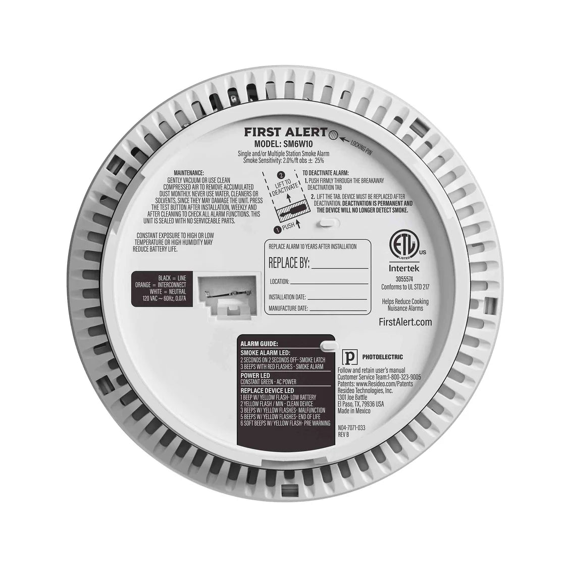 brk-10-year-sealed-battery-smoke-alarm-installed-on-ceiling