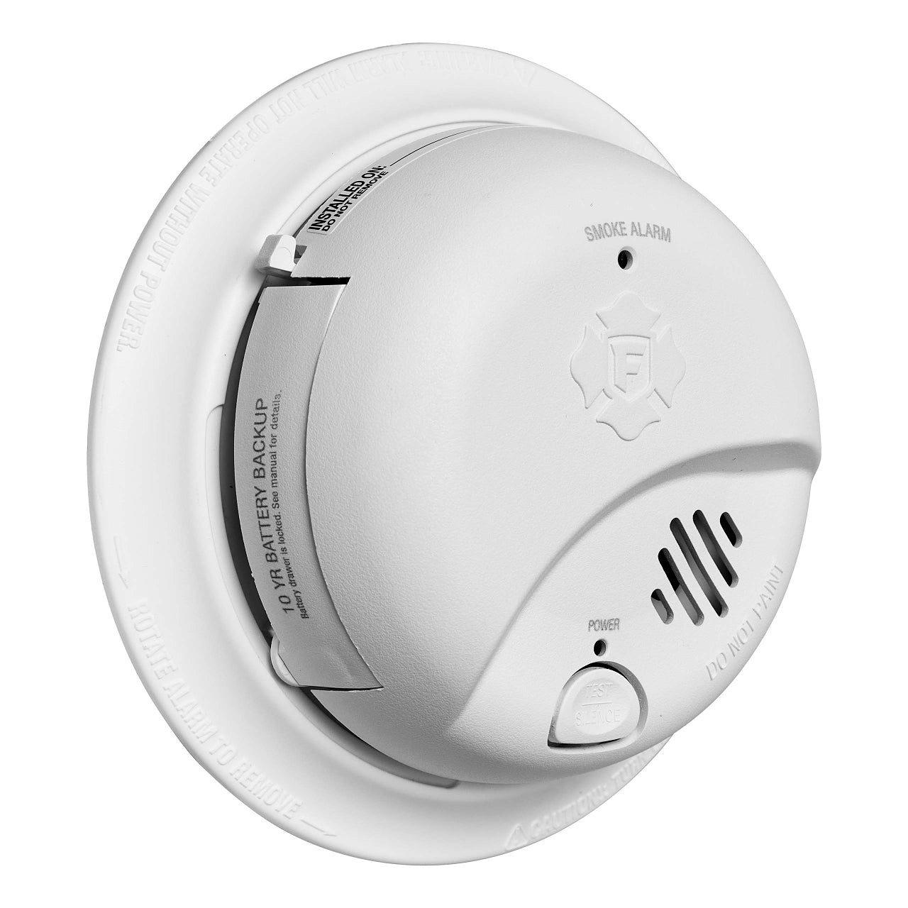 BRK SMI105-AC Hardwired Ionization Smoke Alarm | Featuring a 10-Year Lithium Battery Backup