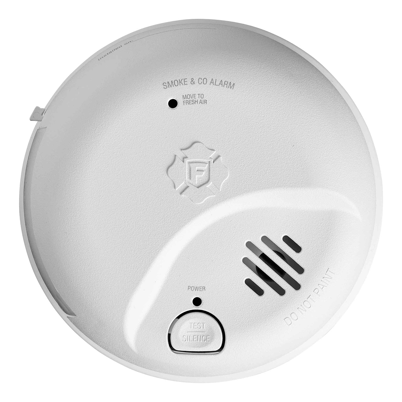 Hardwired Smoke and Carbon Monoxide Detector with Battery Backup | 120V AC Interconnectable Alarm
