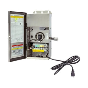 t-lt300-stainless-steel-landscape-lighting-transformer-front - Available at Electrical Marketplace
