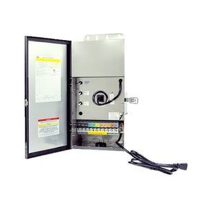 t-lt900-stainless-steel-landscape-lighting-transformer-front - Available at Electrical Marketplace