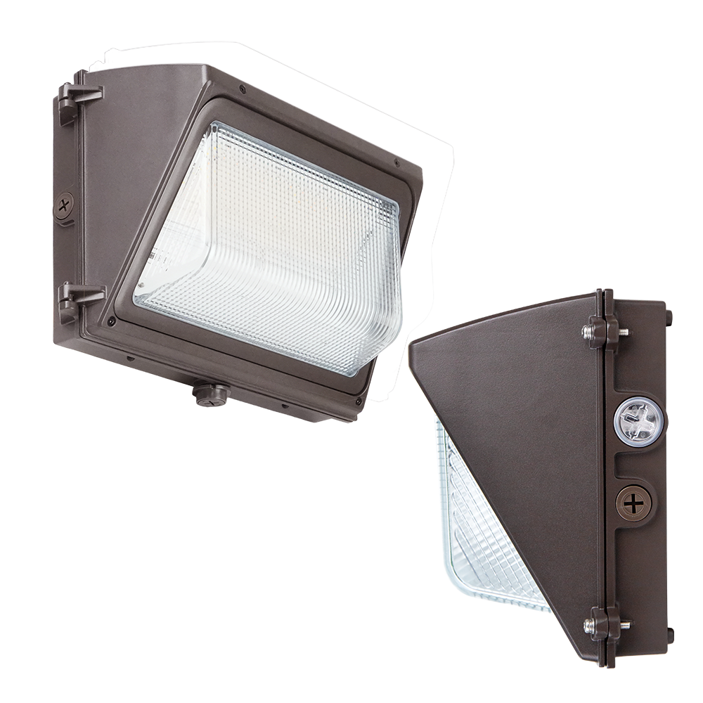 Traditional Wall Pack Sensor Ready | 16.817Lm Max | 120/277V | 3-CCT Selectable | WPTSR