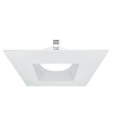 Astrofit 4 inch white square recessed trim for interchangeable retrofit modules
