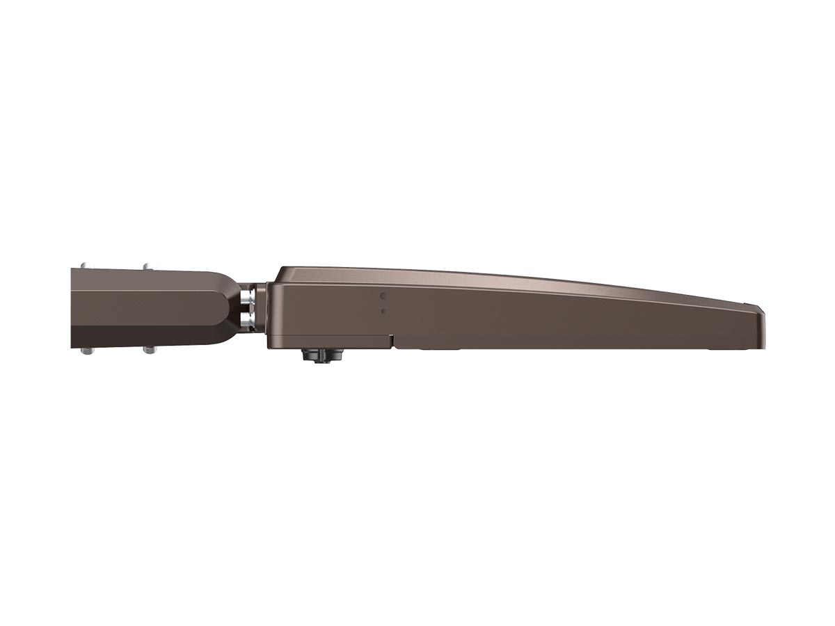 Tool-less-latch-access-system-for-interchangeable-T3-T4-T5-outdoor-optic-lenses
