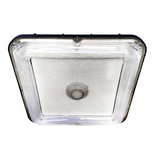 lr40716-50w-square-led-garage-canopy-light-black-finish - Available at Electrical Marketplace