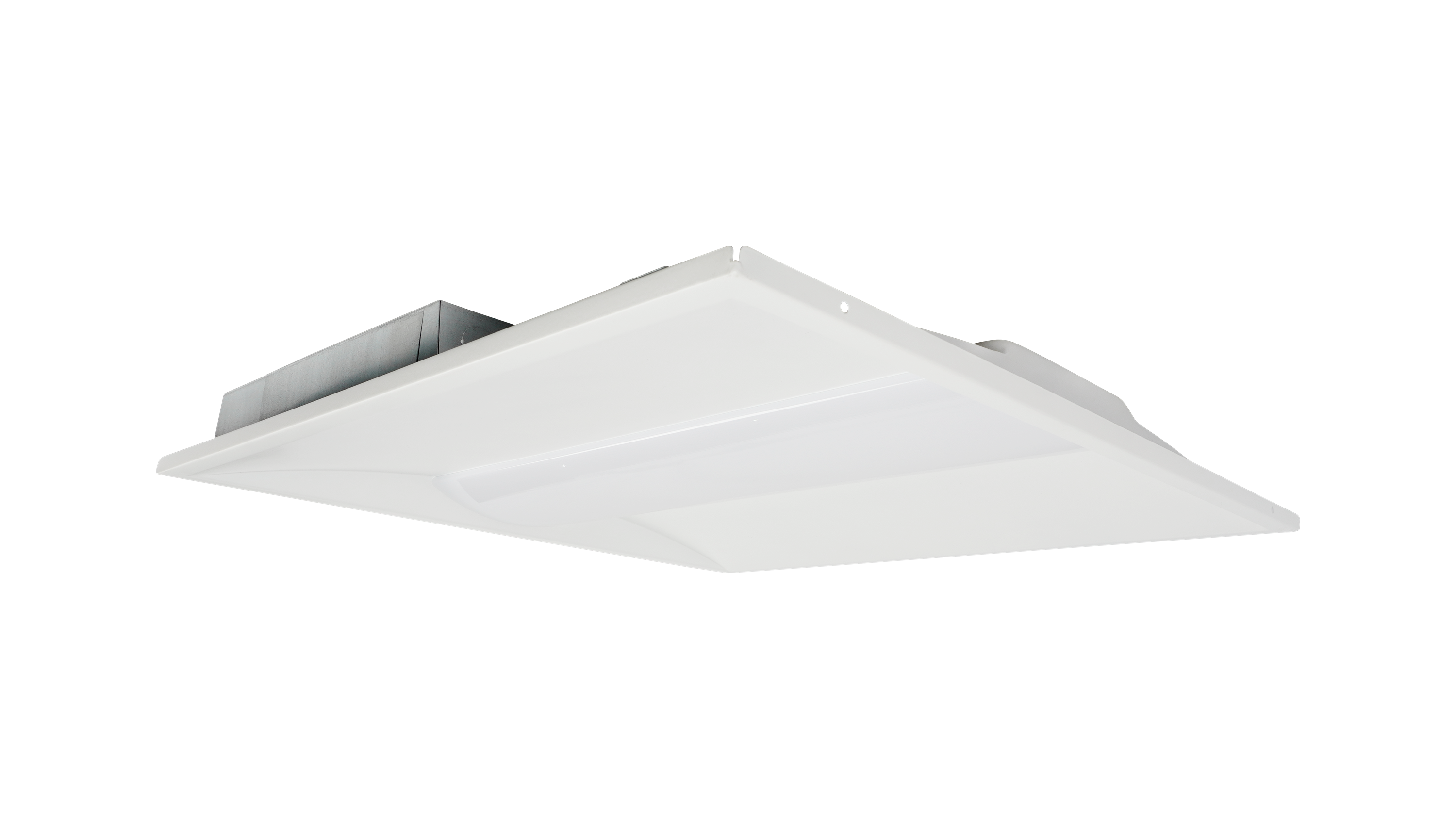 Commercial 2x2 LED troffer fixture 5000 lumens selectable wattage