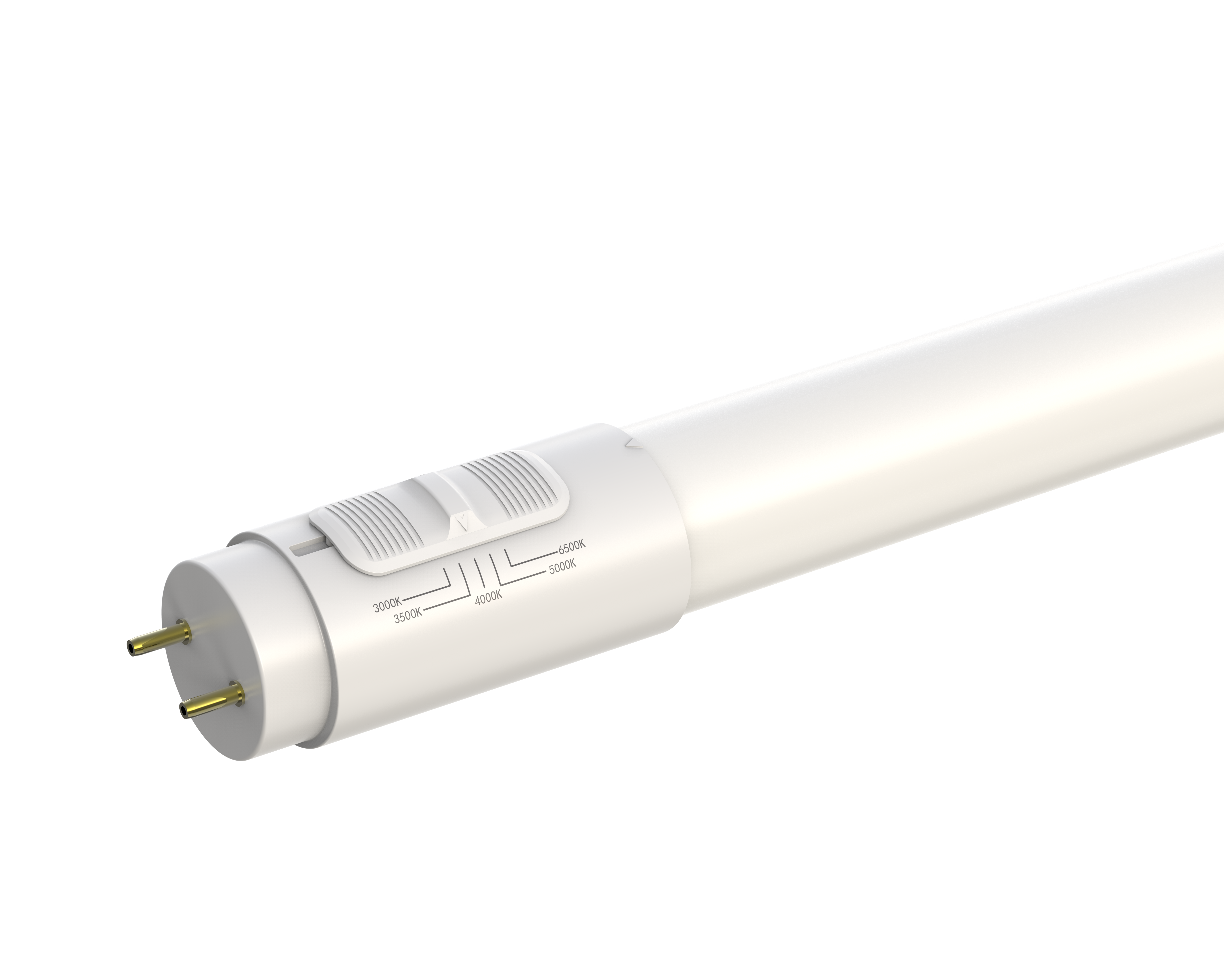 4Ft LED T8 Tube | Dual Mode Type A & B | 2.250Lm | 120/277V | CCT Selectable | Commercial Led CLT97-4FT-18WAB4MS