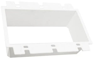 PLS-CE103 3-gang PVC ceiling electrical box extender in white - Available at Electrical Marketplace