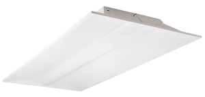 Goodlite 2x4 Center Basket LED Troffer, 50W/60W/72W selectable, 5CCT (3000K–6500K), frosted center basket diffuser, 0–10V dimmable, DLC & ETL listed, model G-98022 - Available at Electrical Marketplace