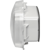 1-Gang extra heavy duty bubble cover for outdoor electrical outlet, weatherproof design with horizontal and vertical mounting options, impact-resistant clear polycarbonate