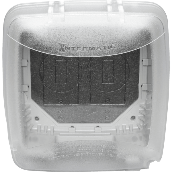 2 Gang Heavy Duty Weather Proof Cover
