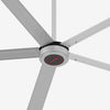 Large commercial ceiling fan with adjustable speed, IPX5 rated for indoor and outdoor use