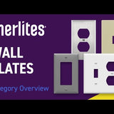 Enerlites 7711M mid-size toggle switch wall plate made of 430 stainless steel durable corrosion resistant design