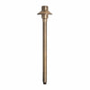 3W LED area light with solid brass antique bronze finish, available in multiple heights and shade sizes, featuring a heavy-duty clear glass lens, integrated 200-lumen LED, 3000K warm white light, and 360-degree beam angle for outdoor landscape lighting.