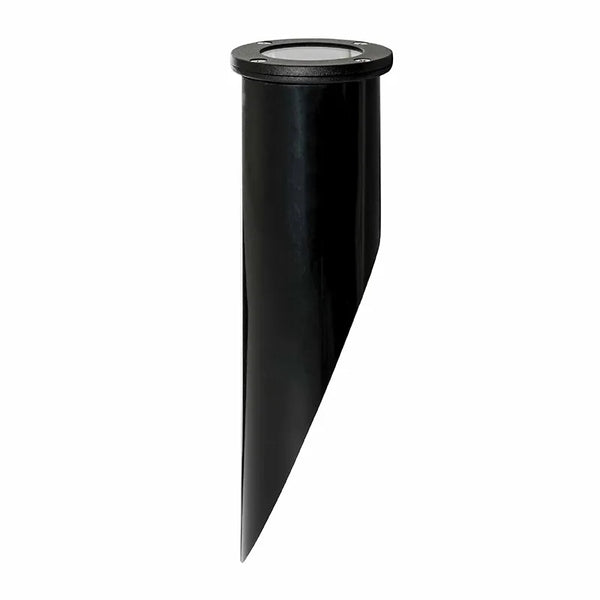 13-7/8 Inch LED Well Light 5W 3000K | Black Finis with PVC Sleeve | LandScape Series