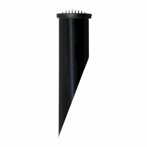14-3/8 Inch LED Well Light 5W 3000K | Black Finis with PVC Sleeve | LandScape Series