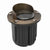 5W LED well light with directional MR16 lamp, 12V AC/DC, 3000K warm white, 400 lumens, solid brass cover with antique bronze finish, fiberglass housing, flat tempered glass lens, 36° beam angle, IP67 waterproof, suitable for wet locations