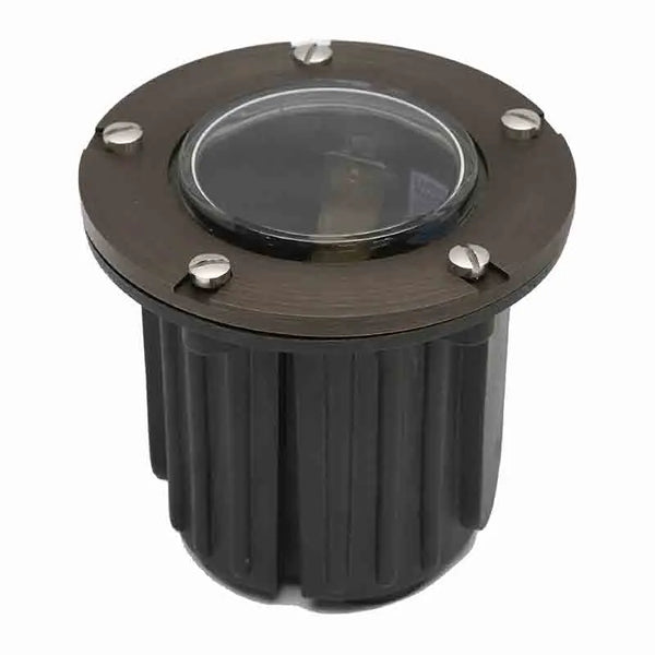 5W LED Well Light With Directional Lamp 3000K | Solid Brass & Antique Bronze | LandScape Series