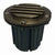 5W LED well light with directional MR16 lamp, 12V AC/DC, 3000K warm white, 400 lumens, solid brass cover with antique bronze finish, fiberglass housing, flat tempered glass lens, 36° beam angle, IP67 waterproof, suitable for wet locations