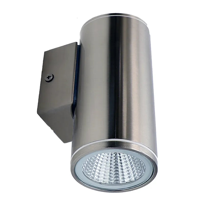2 Inch 5W LED Wall Cylinder Aluminum & Glass 12V | Selectable CCT | LandScape Series