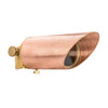 5W LED directional landscape light with cast solid copper housing and convex glass lens