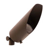 5W adjustable solid brass LED directional light with bronzed finish and MR16 lamp