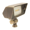 6W LED directional landscape light with solid brass antique bronze finish