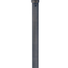 23-inch cast brass LED area light with aged nickel finish, clear glass lens, 3W integrated LED, 3000K warm white, ideal for outdoor landscape and pathway lighting