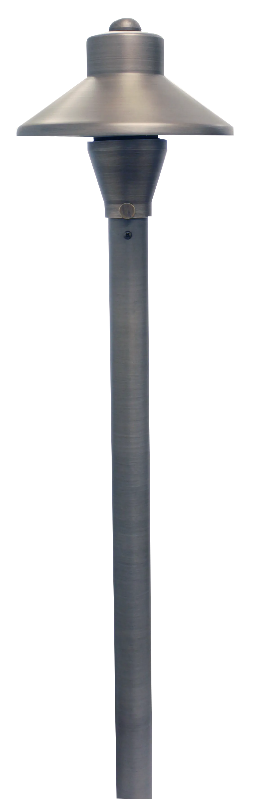 23 Inch LED Area Light 12V 3W 3000K Aged Nickel | LandScape Series