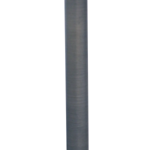 23-inch cast brass LED area light with aged nickel finish, clear glass lens, 3W integrated LED, 3000K warm white, ideal for outdoor landscape and pathway lighting