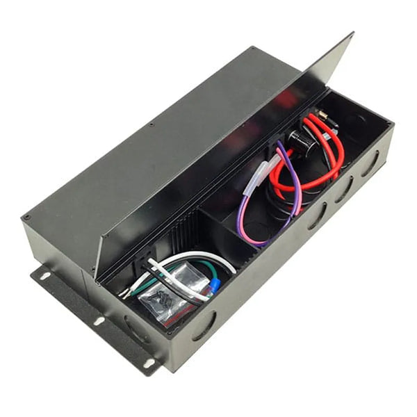 384W LED Driver 5-IN-1 Dimmable With Junction Box | Ribbon Lighting Series