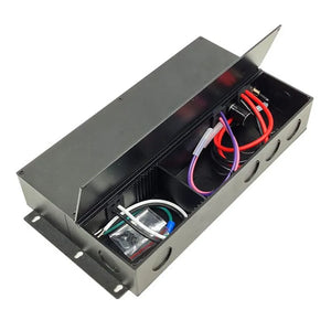 150W 5-in-1 Dimmable LED Driver with Junction Box – 24V DC Output, High Efficiency Power Supply for LED Lighting, Ribbon Lighting Series