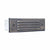 9-3/8" LED step light with solid brass aged nickel faceplate and powder-coated galvanized steel housing, featuring a glass lens, integrated 3W SMD LED module, 200 lumens output, 90° beam angle, 3000K warm white light, 12V AC/DC, IP67 rated.