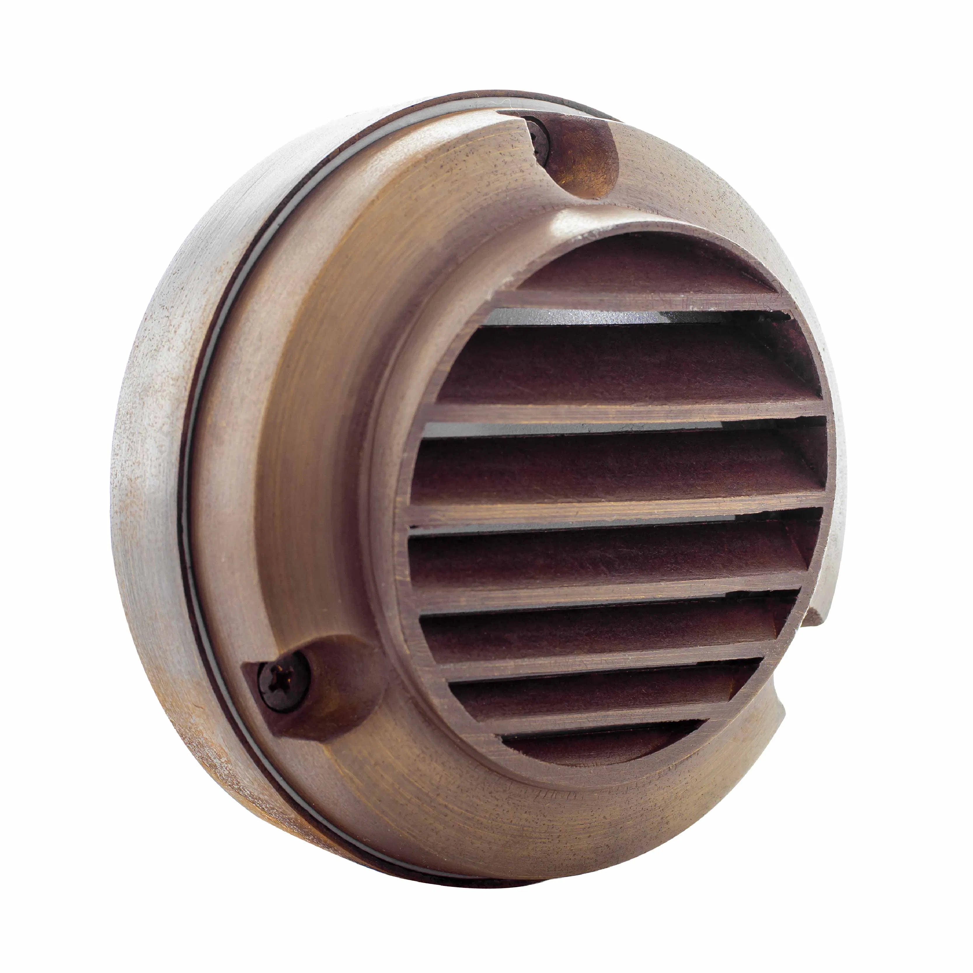 4 Inch LED Step Light 3W 12V 3000K Antique Bronze Finish | LandScape Series