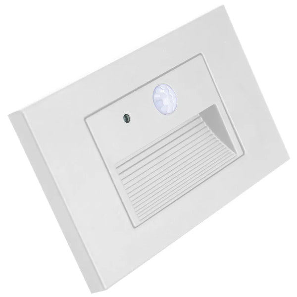 3W LED Step Light 120V IP65 With PIR Motion Sensor & Photocell Model A | Selectable CCT | LandScape Series
