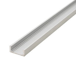 4Ft Surface Mount Aluminum LED Channel – 12x6mm Low-Profile Housing for Strip Lighting