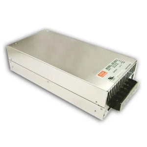 600W 24V LED indoor hardwire driver with built-in cooling fan and safety protections