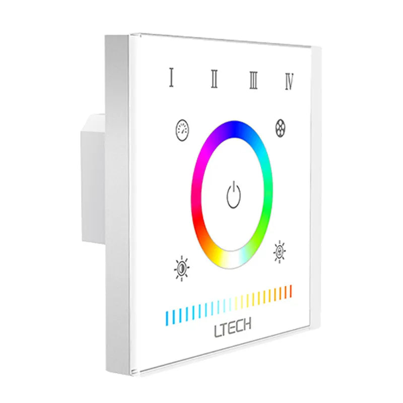 RGBWY-Tuning Controller Wall-Mount 2.4G 24V 360W Rope Light | Ribbon Lighting