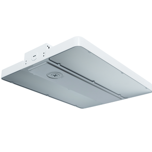 Topaz 120W LED Linear High Bay Light 5000K, 18,000 lumens, 360W HID replacement, die-cast aluminum housing, sensor-ready design for industrial applications. - Available at Electrical Marketplace