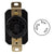 Industrial Straight Blade Locking Receptacle | 30 Amp, 125VAC | NEMA L5-30R