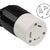 Industrial Straight Blade Locking Connector | 30 Amp, 250V | NEMA L6-30C