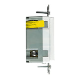 15 Amp tamper and weather resistant GFCI outlet with self-test feature, UL943 certified, white receptacle