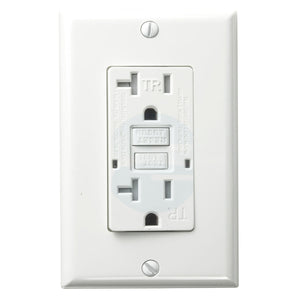 GFCI 20 Amp Tamper Proof Self-Test Receptacle UL943