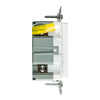 20 Amp tamper-resistant GFCI self-test electrical outlet, UL943 certified receptacle in white