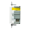 15 Amp tamper-resistant GFCI self-test electrical outlet, UL943 certified receptacle in white
