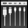 15 Amp Tamper-Resistant Decorator Receptacle with Dual USB Type-A Charger 4.8A | White