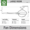 Anorak 52" Outdoor Fan with LED Light